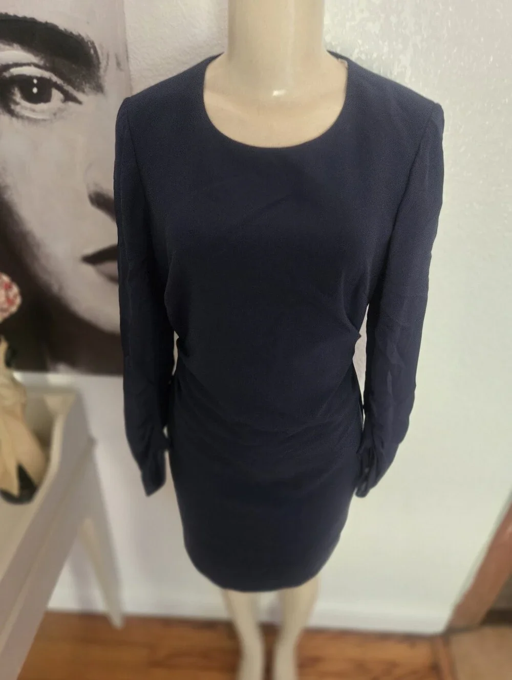 NWT Kobi Halperin Elegant Navy Blue Dress Size 6